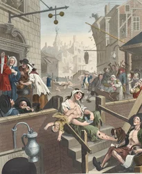 Gin Lane, illustrazione da 