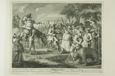 La prima avventura di Hudibras, terza tavola di Hudibras