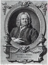 James Gibbs, inciso da Bernard Baron, 1747