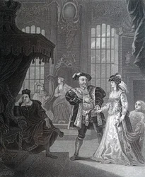 Re Enrico VIII e Anna Bolena
