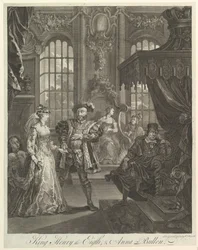 Re Enrico VIII e Anna Bullen