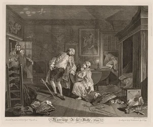 Matrimonio alla moda: La morte del conte, 1745