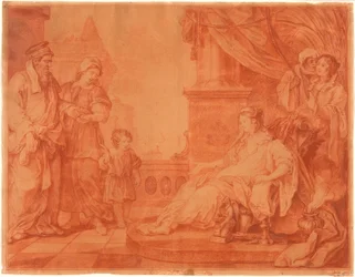 Mosè portato alla figlia del Faraone