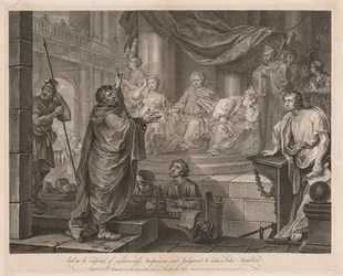 Paolo davanti a Fèlix (Grande Tavola)