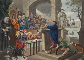 Paolo davanti a Felice, illustrazione da 