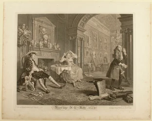 Tavola II, da «Marriage à la Mode»