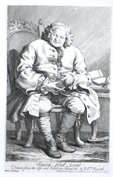 Ritratto di Simon Fraser, Lord Lovat (c.1667-1747) 25 agosto 1746