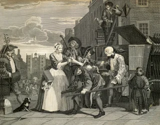 Scene di strada a Londra