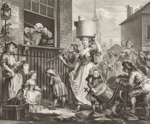 Il musicista infuriato. 1741