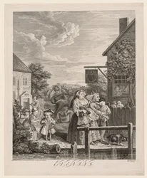 Le quattro ore del giorno: Sera, 1738