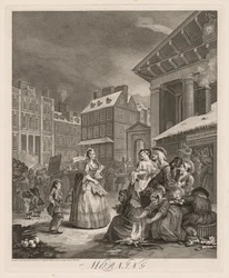 Le quattro ore del giorno: Mattina, 1738