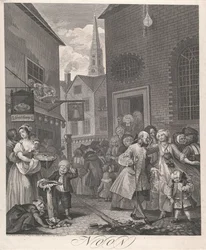 Le quattro ore del giorno, tavola II: Mezzogiorno