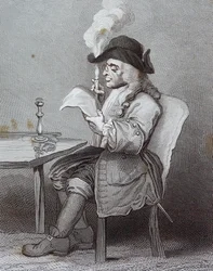 Il politico di William Hogarth (1697-1764)