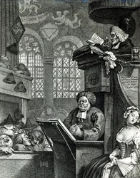 La congregazione addormentata, 1736