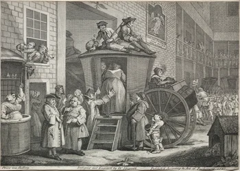 La diligenza, 1747