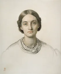 Fanny Holman Hunt, c1860
