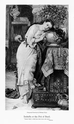 Isabella e il vaso di basilico, c1867