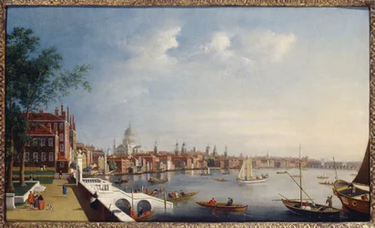 Vista del Tamigi verso St. Paul