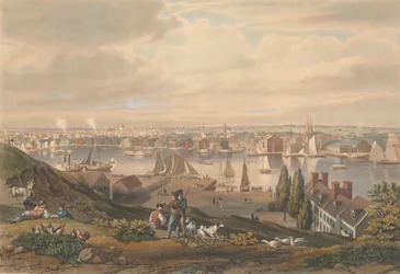Baltimora da Federal Hill, pubblicato 1831