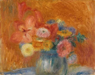 Ciotola verde di fiori