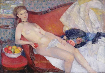 Nudo con Mela