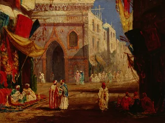 Una strada al Cairo