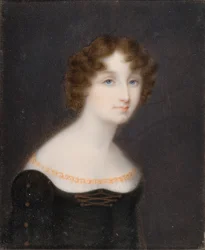 Ritratto di Georgina Elizabeth, moglie del 2º Conte di Bradford (1792-1842), c.1828-42