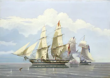 La cattura della nave negriera spagnola 