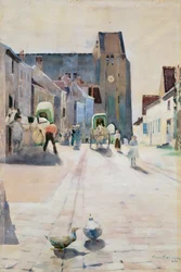 La strada principale, Grez-sur-Loing