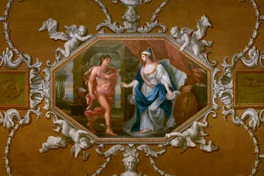 Soffitto della Galleria del Re
