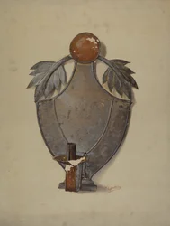 Applique di Latta Tedesca della Pennsylvania