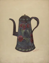 Caffettiera in latta