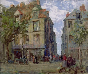 Una vista di Dieppe
