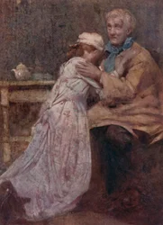 Illustrazione per The Deserted Village di Oliver Goldsmith