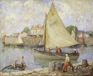 Verso il luogo di pesca, Honfleur