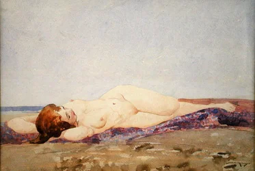 Nudo reclinato
