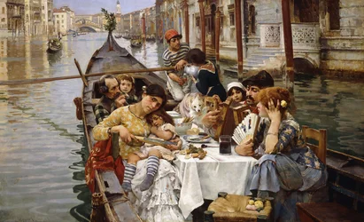 Un veneziano al fresco, 1885