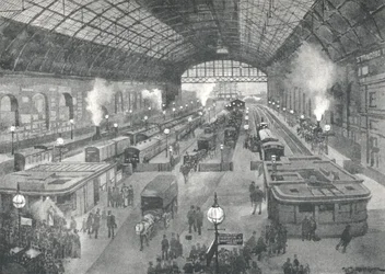 Stazione di Cannon Street - Notte