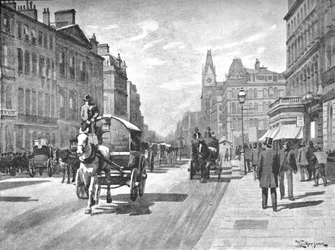 New Bridge Street, Blackfriars, 1891