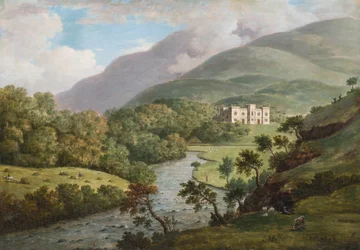 Prospetto del Castello di Kielder, North Tyne, Northumberland, c.1770