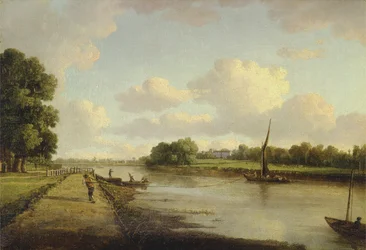 Veduta sul fiume Tamigi a Richmond (?), c.1776