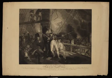 Battaglia di Trafalgar e morte di Lord Visconte Nelson