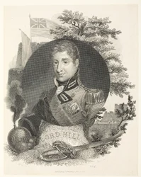 Tenente Generale Lord Hill KB, inc. Brown, pub. Kinnersley, 1815