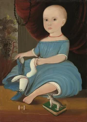 Bambino in blu