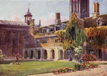 Un Cortile e Chiostri nel Pembroke College