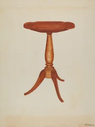 Tavolo Ribaltabile o Tavolo a Cantilever