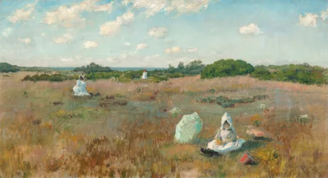 La raccolta dei fiori autunnali
