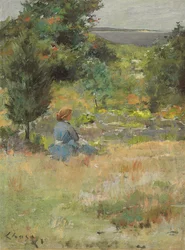 Ragazza a Shinnecock Hills, c.1897