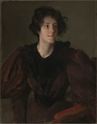 Studio di una giovane donna