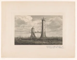 Costruzione del faro di Bell Rock